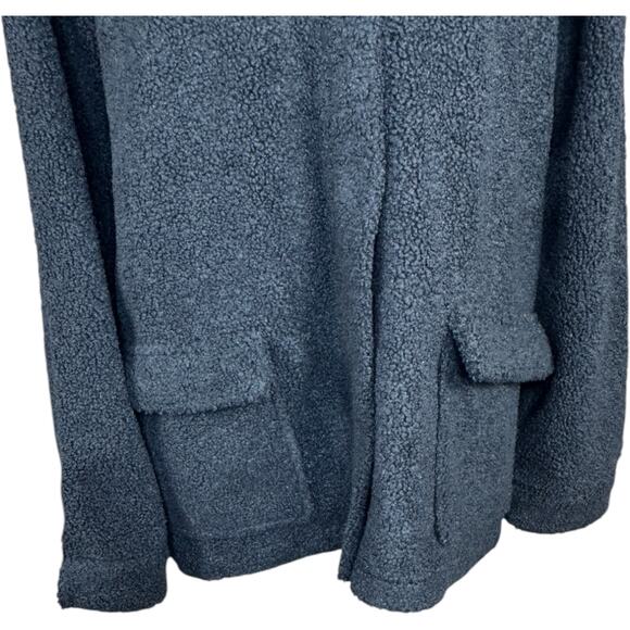 Susan Graver‎ Weekend Polar Fleece Button Front Jacket Black X-Large NWOT - Picture 8 of 13